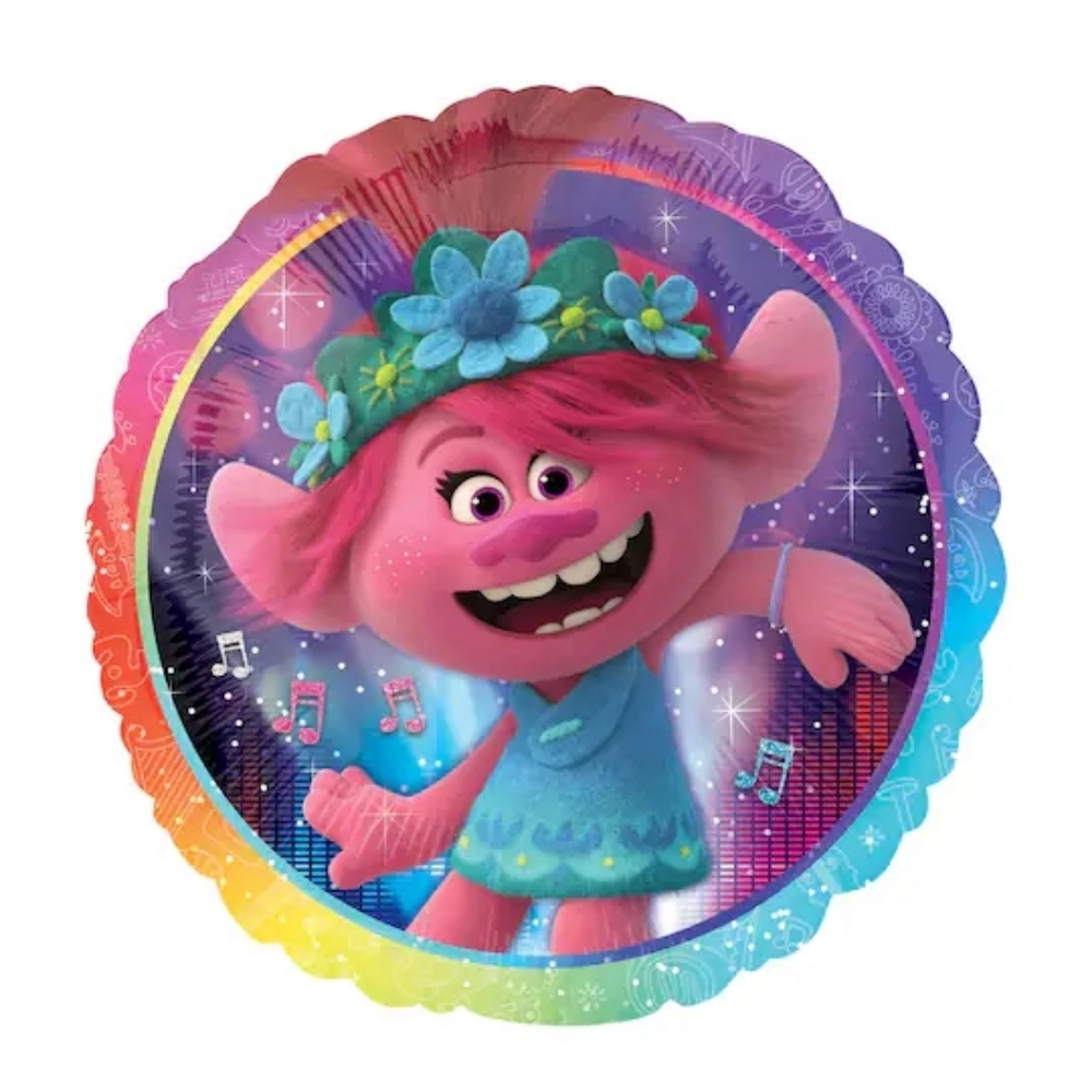 17" Trolls World Tour Foil Balloon NWT